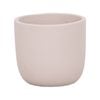 18 x 16cm Cream Plain Ceramic Egg Pot