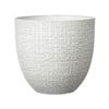 Northcote Pottery 30cm Antique White Riley Egg Pot - 300mm
