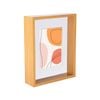 Nicola Spring 8" x 10" 3D Deep Box Photo Frame with White 5" x 7" Mount
