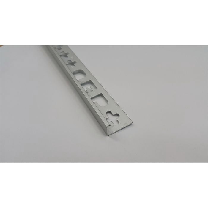 QEP L Angle Trim 10mm x 2.5m Matt Silver