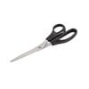 Vogue Household Scissors Stainless Steel Kitchen Shears Black Plastic Handles 203mm 8in
