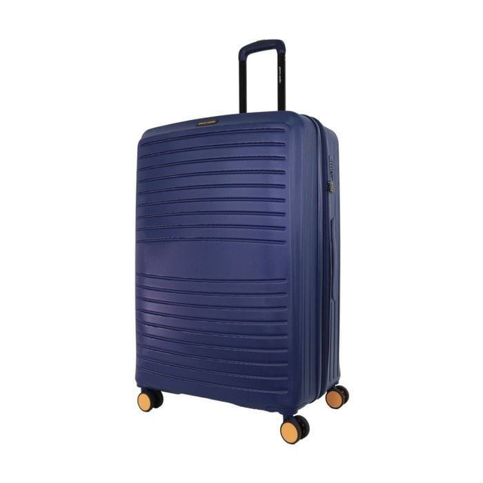 Pierre Cardin Classic Large 163l Hard Shell Case Suitcase Travel Luggage Navy