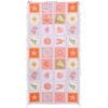 LVD Kids Microfibre Beach Towel In Bag Quick-Dry 70x140cm Pastel Postcards