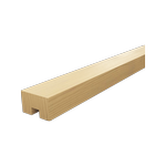 66 x 42mm 4.8m H3 LOSP Treated & Pre-Oiled Clear EBR7 Laminated Pine Mid Rail