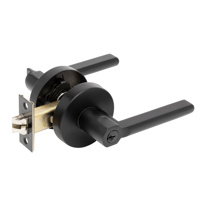 Zanda 80mm Matt Black Aldo Entrance Set
