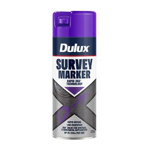 Dulux 350g Purple Survey Marker Spray Paint
