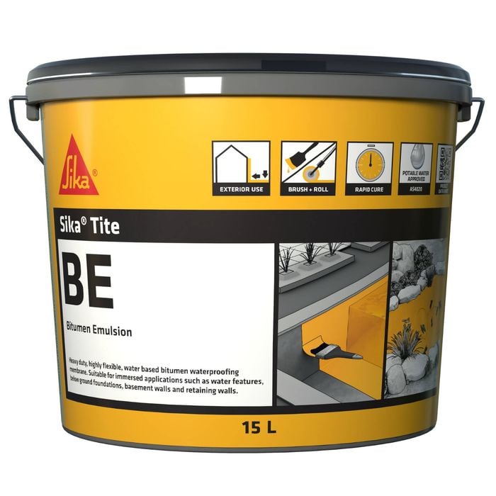 SikaTite BE 15L Bitumen Waterproofer