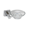 Estilo Lille Chrome Single Glass Soap Dish