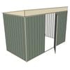 Build-a-Shed 1.5 x 2 x 3m Single Hinged Side Door Skillion Shed - Green