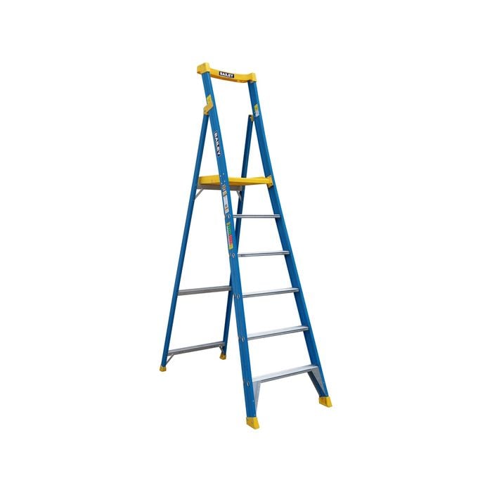 Bailey Ladders 1.8m 170kg Fiberglass Platform Ladder 