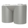 Melro Tanks 7010L Birch Grey Slimline Poly Water Tank