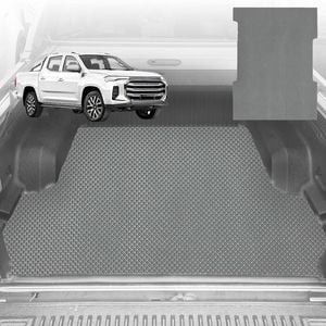 6D Diamond Ute Tub Mat for LDV T60 Max T60 Pro 2017-Current (with Spray on Liner or no Liner) - Grey