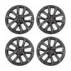 Tesla Model 3 Wheel Protector Cover Caps 18 Inch Rim Hubcap Hub Cap Plaid Arachnid Black