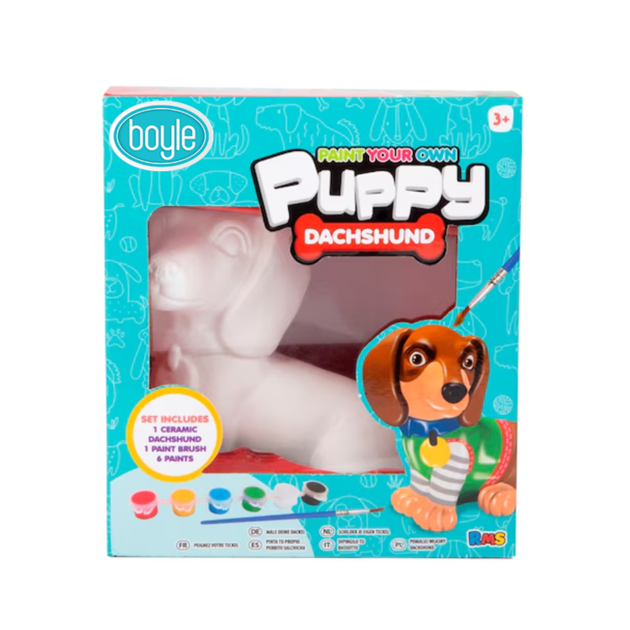 Boyle Plaster Dachshund Puppy Paint Kit