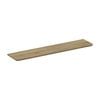 Flexi Storage Home Solutions 900 x 15 x 200mm Oak Curved Shelf