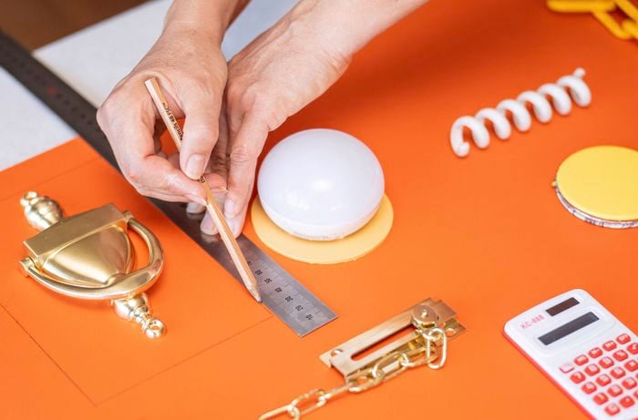 Plan the layout by laying out all the hardware pieces on the board
