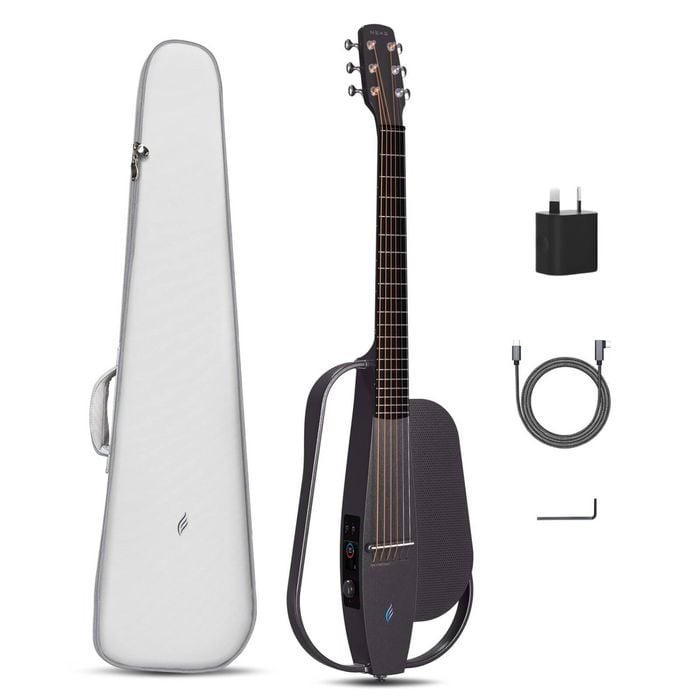 Enya NEXG SE Carbon Fibre Acoustic Smart Guitar - Streamlined - Black