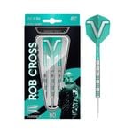 12pc Target Rob Cross 80% Tungsten Dart Set 24g - Aqua