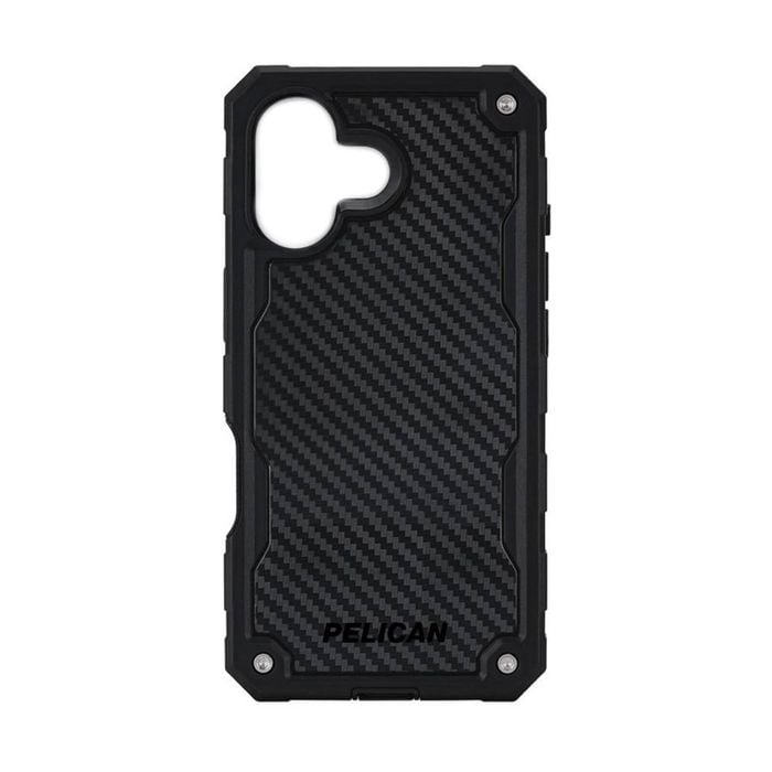 Pelican Shield MagSafe Case w/ Holster For iPhone 17 - Carbon Fiber