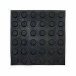 Brutus Black Stud Tactile Ground Surface Indicator Mats - 3 Pack