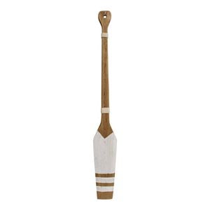 LVD Decorative 90cm Timber Paddling Oar - Rustic Triple Stripe