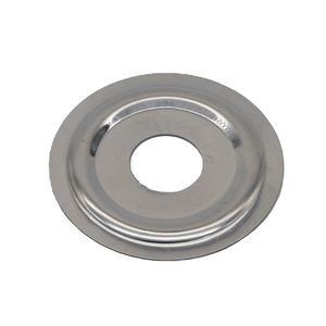 Kinetic 15mm 1/2" Chrome BSP Flat Cover Plate