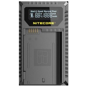Nitecore Unk2 Dual-slot Charger For Nikon En-el15