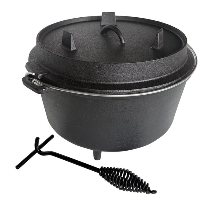 Jumbuck 9QT 2in1 Dutch Oven & Skillet (with Lid Lifter)