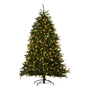 Christabelle 2.3m Dunhill Shimmer Fir Pre-Lit Christmas Tree