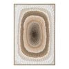 Urban Style Brushmarks Oil Painting Textured Ochre Strokes
