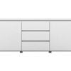 Elara White High Gloss Buffet