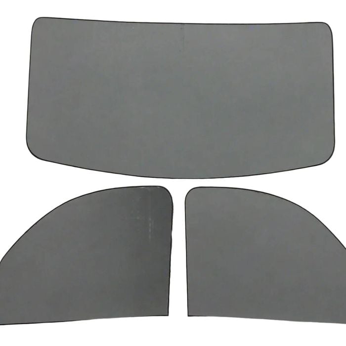 Voos ThermoMats VW Crafter (2017-on) - Black Front Set Magnetic (3pc)