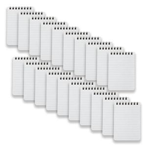 20x Spirax P560 Pp Notebook/note Pad 112x77 5mm Ruled 96-pages Stationery Black