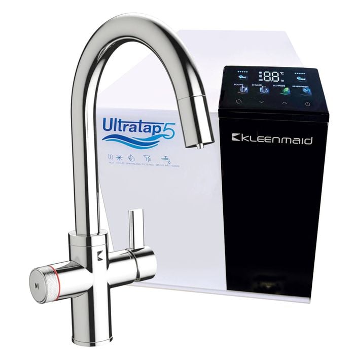 Kleenmaid UltraTap 5 Water Filtration And Enhancement System Bright Chrome Tap HCSUB511-C