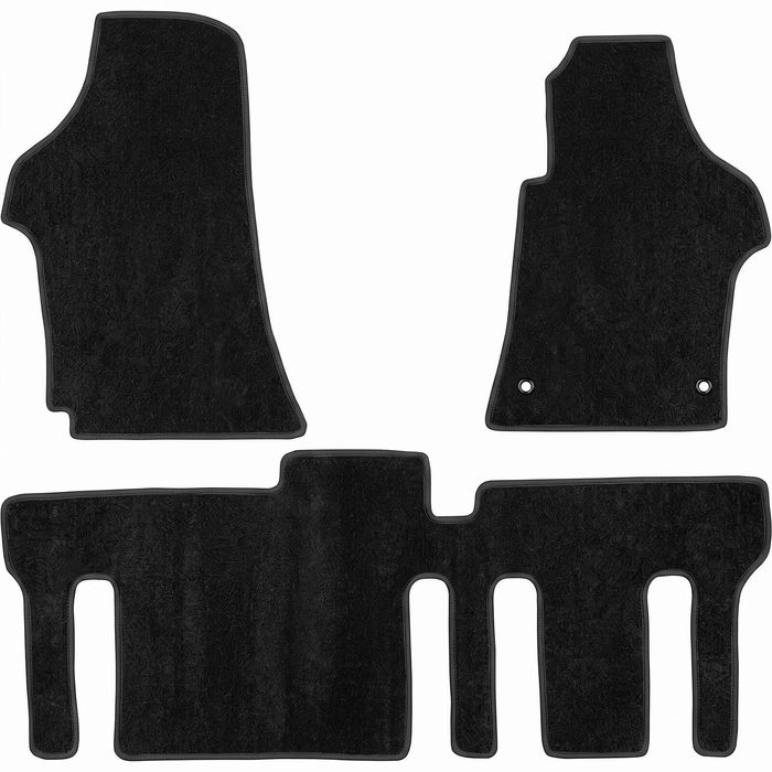 For Hyundai iMax (TQ) Van 02/2008-2023 Custom Black Car Carpets Floor Mats