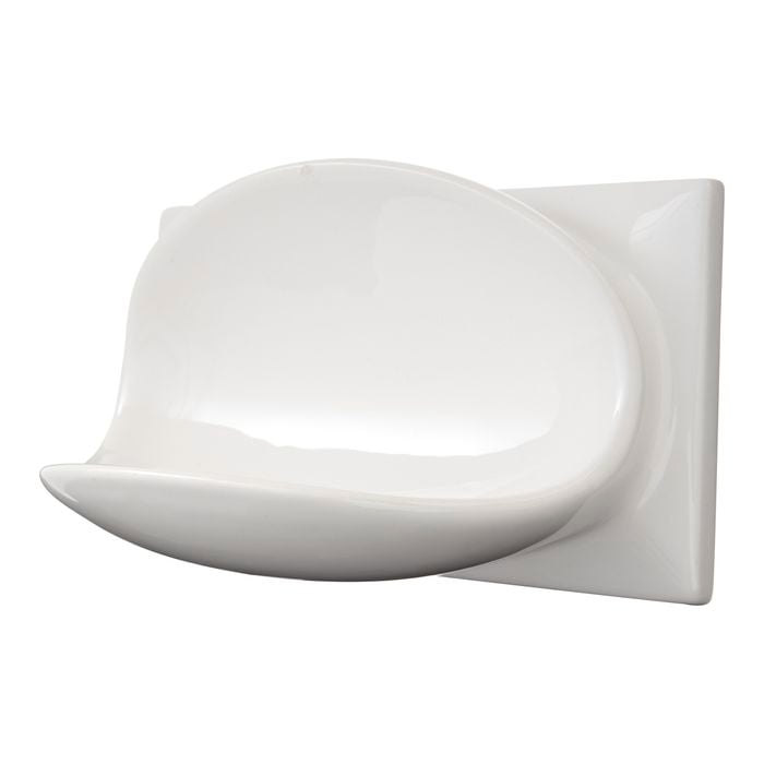 Roberts Designs 200 x 100mm White Tile Soap Holder