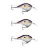 3x Rapala Dives to 8ft 5cm Crankbait Fishing Lures - Big Shad