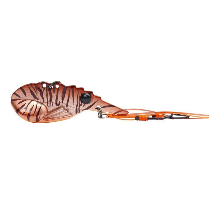 TT Lures SwitchPrawn+ 50mm Metal Blade Fishing Lure Mongrel Tiger