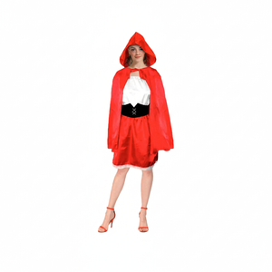 More Than Party Adult Little Red Riding Hood Costume Cape M/L