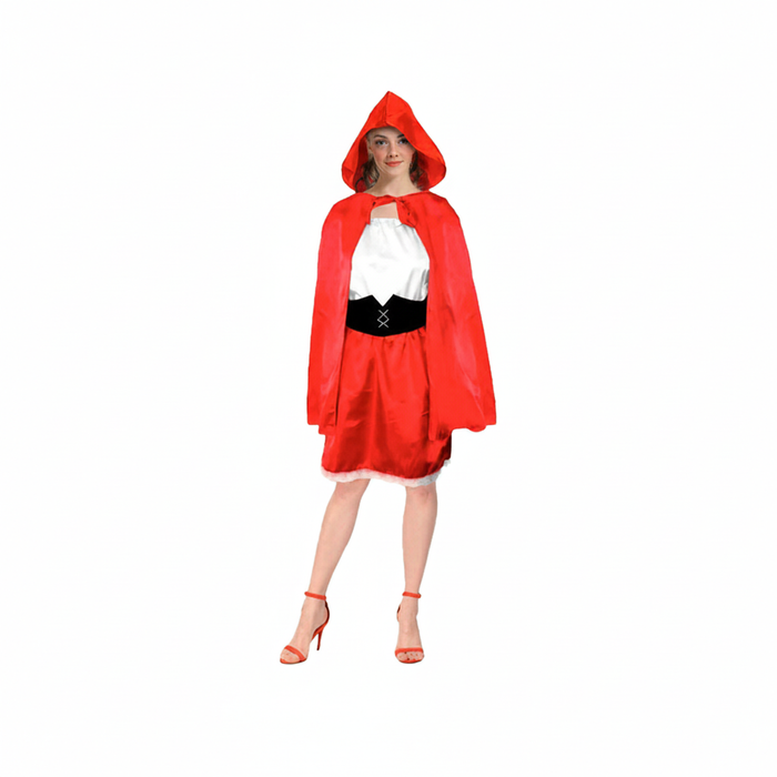 More Than Party Adult Little Red Riding Hood Costume Cape M/L