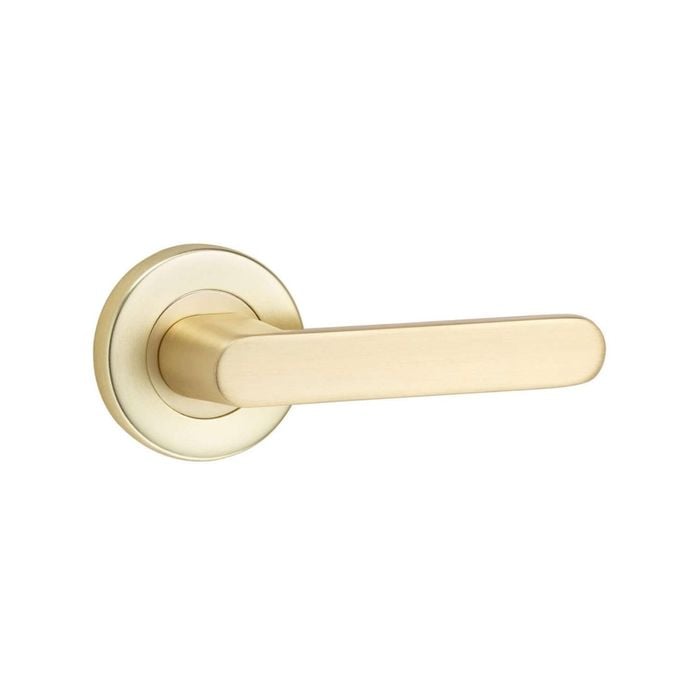 Lemaar Brushed Brass Almeri Dummy Lever