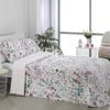 Bloomington Cassandra 3 Pce Lightly Quilted Polyester Cotton Coverlet Set King