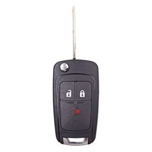 Key Zone Remote Flip Car Key Housing/Shell to suit Holden Barina Spark- DW04 Blade - 3 Button