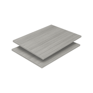Lugna Mist Adjustable Cabinet Shelf - To Suit 600 x 380mm - 2 Pack