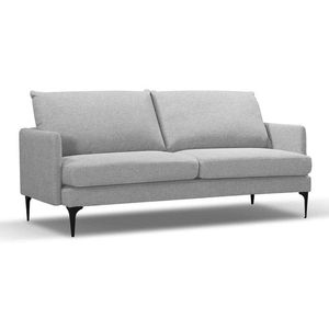 Modern Furniture HARLOW 3 Seater Sofa - Light Grey