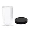 500ml Tall Cup + Stay Fresh Lid Compatible With Magic Bullet Cross Blade Blender