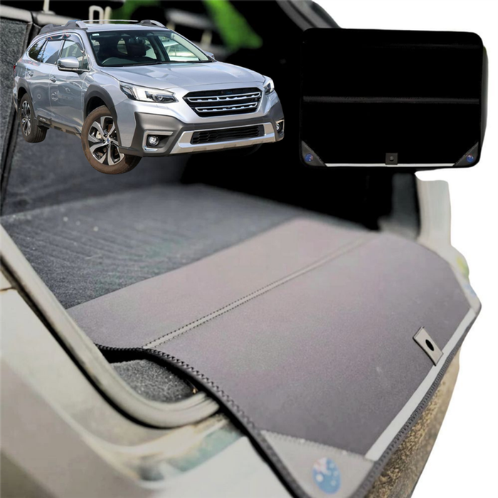 Rear Cargo Boot Bumper Protector for Subaru Outback 2021 - 2025 6GEN - XL (98 x 55) - Black