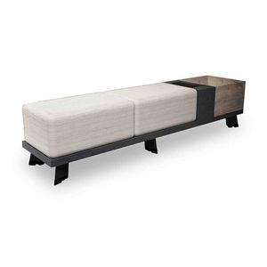Modern Home LivingHALDIS Bench 180cm(W) x 40cm(D) x 40cm(H) - Warm Oak & Black