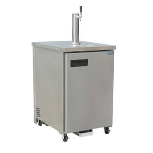 Polar G-series Direct Draw Beer Dispenser (1 Keg 1 Tap) Stainless Steel - Commercial Beer Keg Dispensers (ge632-a)