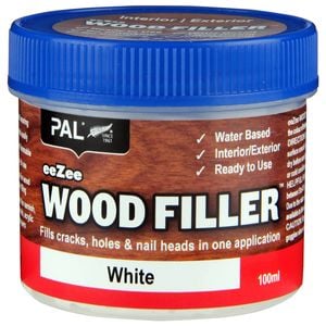 PAL EeZee 100ml White Wood Filler